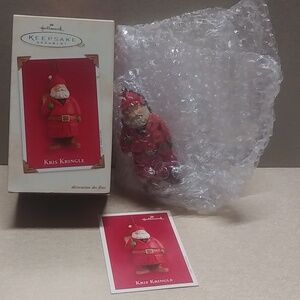2003 Hallmark Keepsake Christmas Ornament Kris Kringle NIB